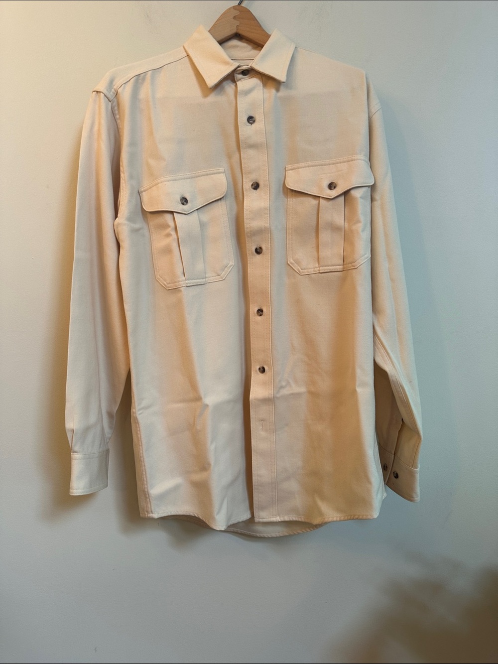 Vintage C.C. Filson 100% Virgin Wool Shirt — Excellent — Made in USA — Medium